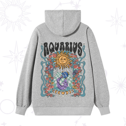 Purplehecate Aquarius Spirit Zodiac Hoodie