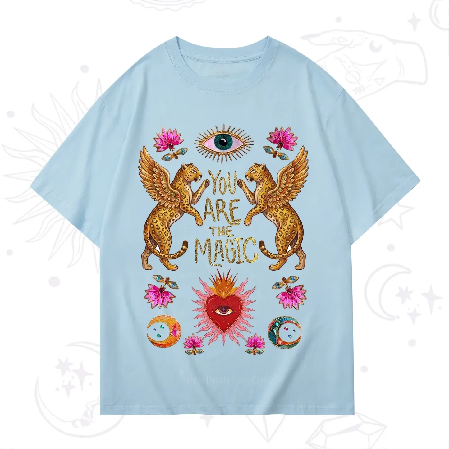 Purplehecate Vintage Tiger You Are The Magic T-Shirt