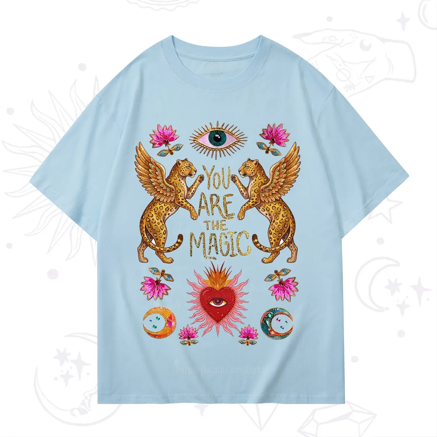 Purplehecate Vintage Tiger You Are The Magic T-Shirt