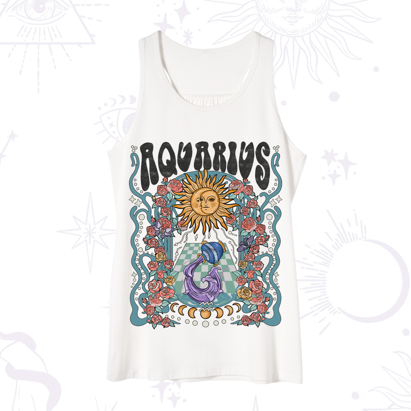 Purplehecate Aquarius Spirit Zodiac Tank