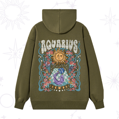 Purplehecate Aquarius Spirit Zodiac Hoodie