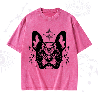 Purplehecate Like A Boss Washed T-Shirt