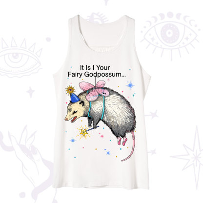 Purplehecate It Is I Your Fairy Godpossum Tank
