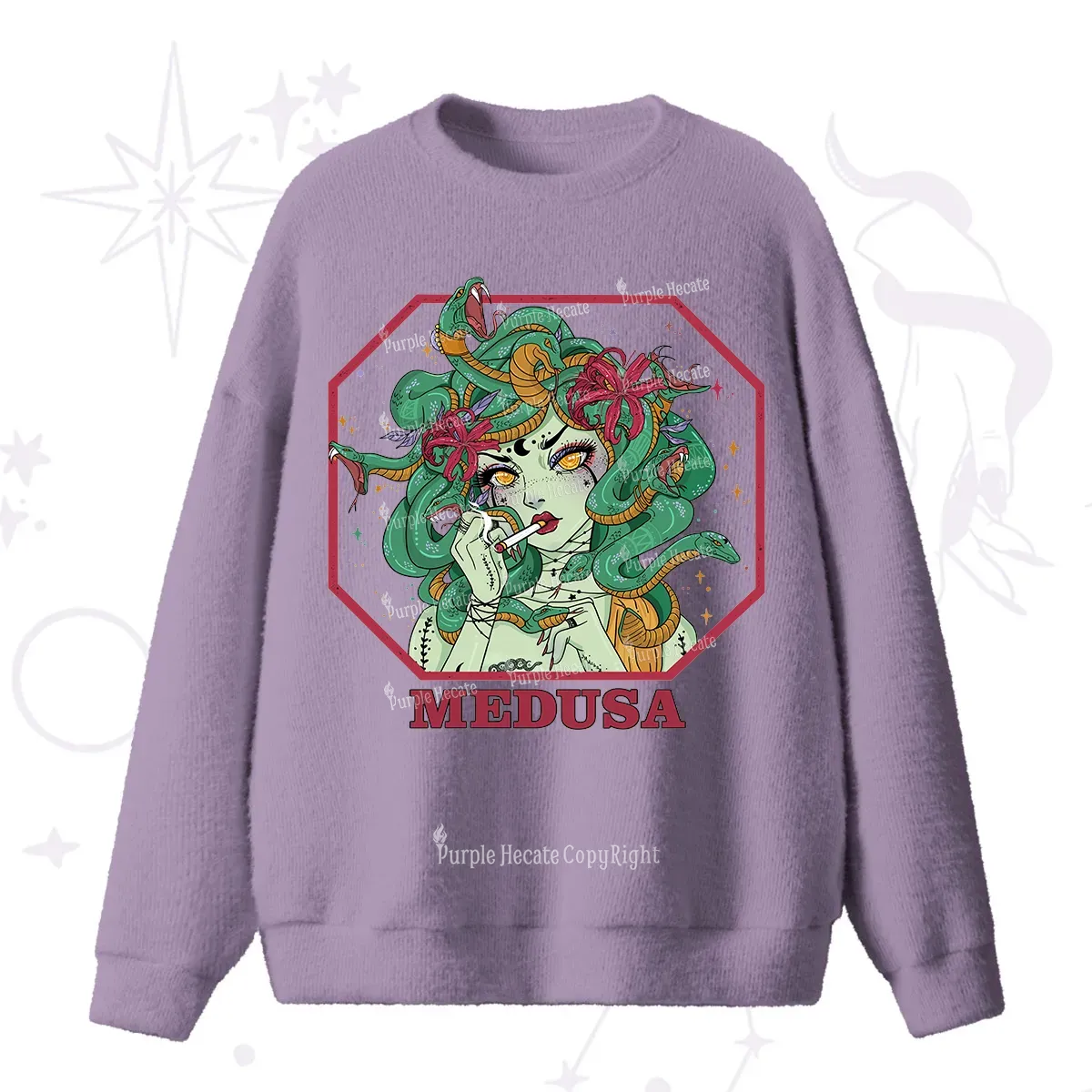 [Copy]Purplehecate Cute Cat Christmas Fuzzy Sweater