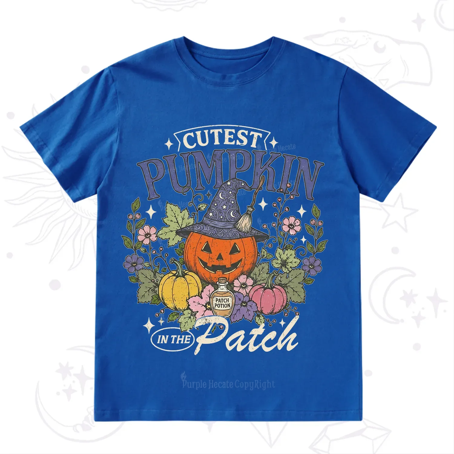 Purplehecate Cutest Pumpkin in the Patch Halloween T-Shirt