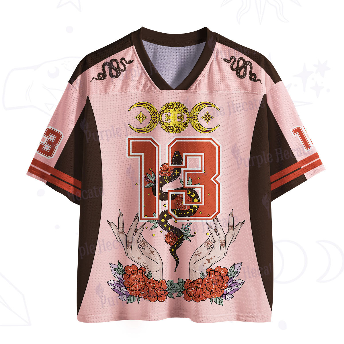 Purplehecate Lunar Serpent Guardian Mesh Jersey