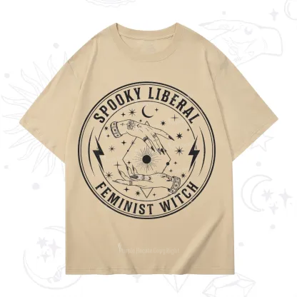 Purplehecate Spooky Liberal Feminist Witch T-Shirt