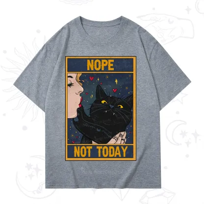 Purplehecate The Nope Not Today Tarot T-Shirt