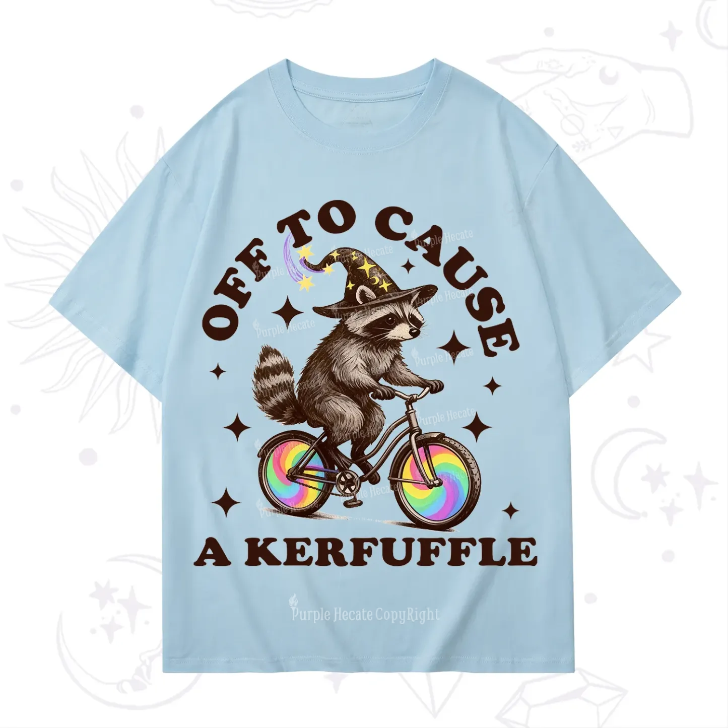 Purplehecate Off To Cause A Kerfuffle T-Shirt