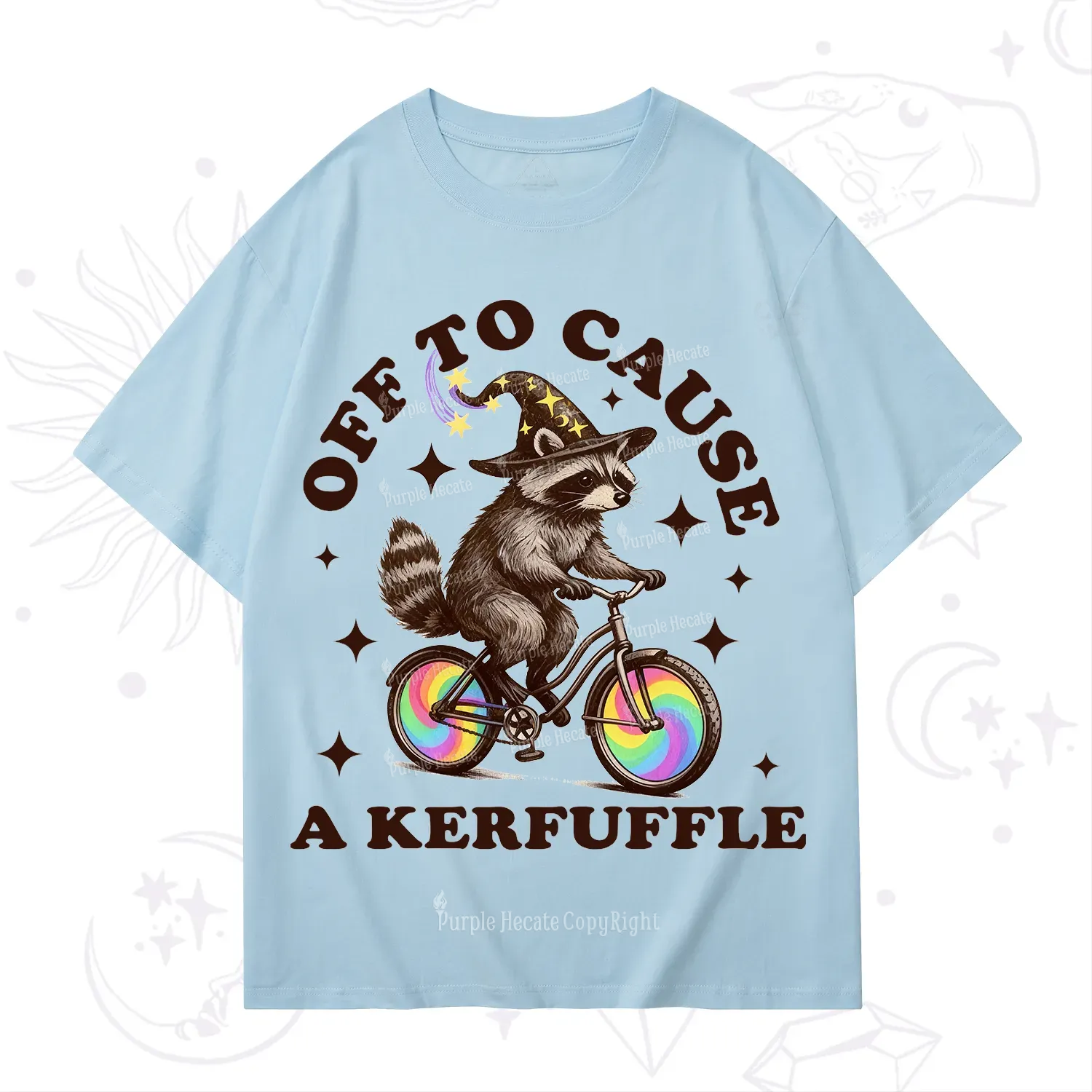 Purplehecate Off To Cause A Kerfuffle T-Shirt