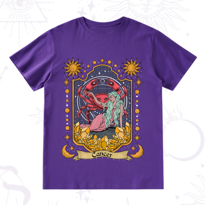 Purplehecate Cancer Zodiac T-Shirt