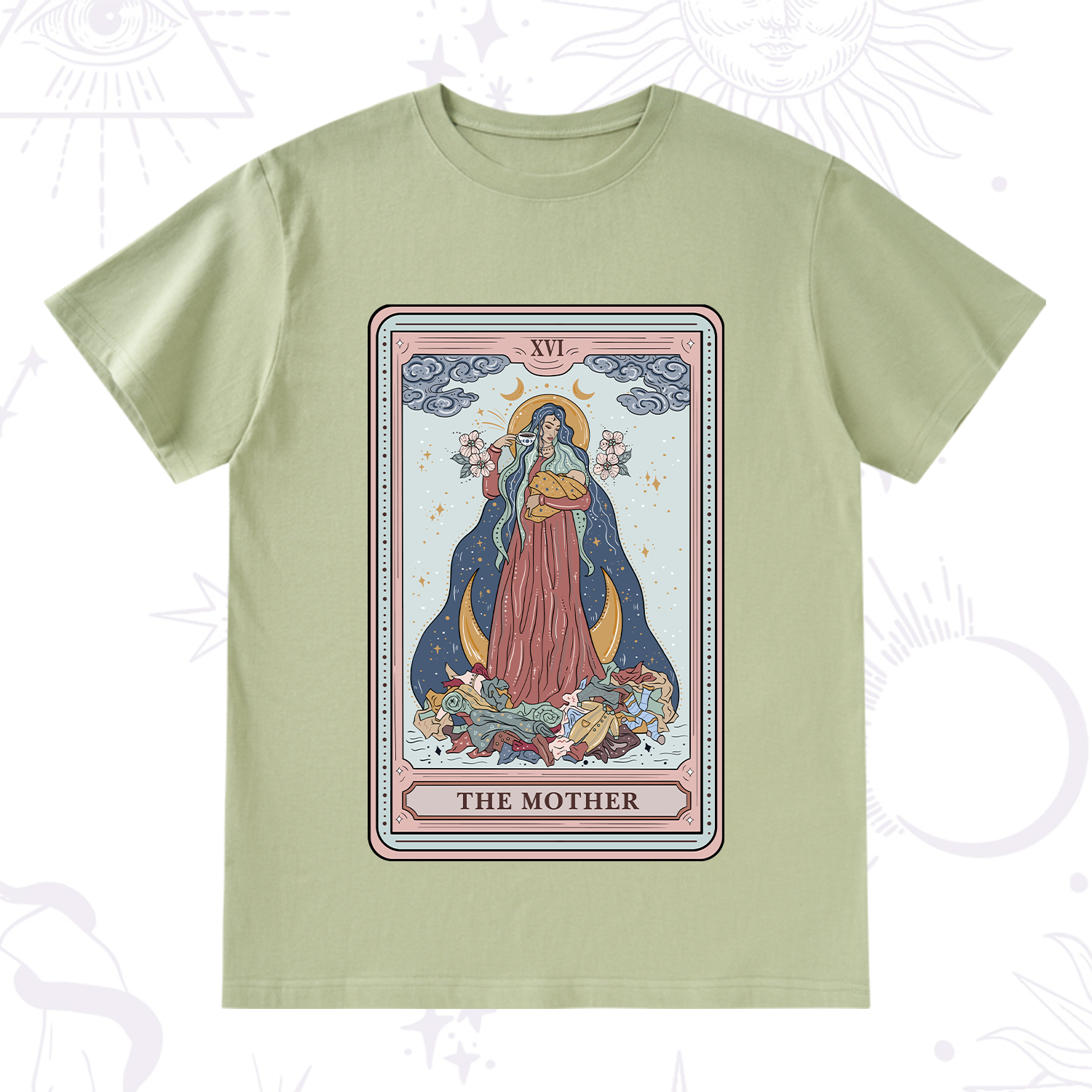 Purplehecate The Mother Tarot T-Shirt