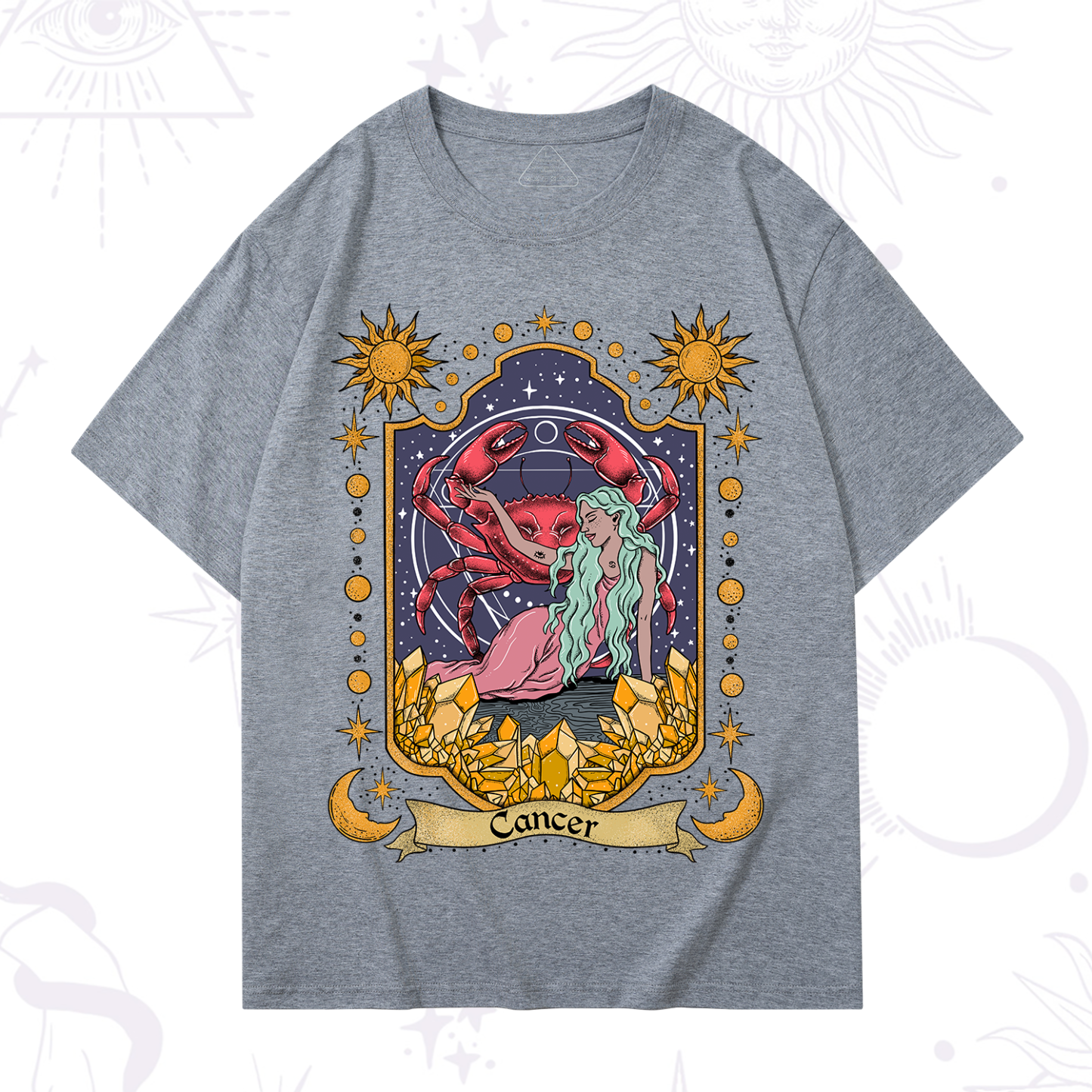 Purplehecate Cancer Zodiac T-Shirt