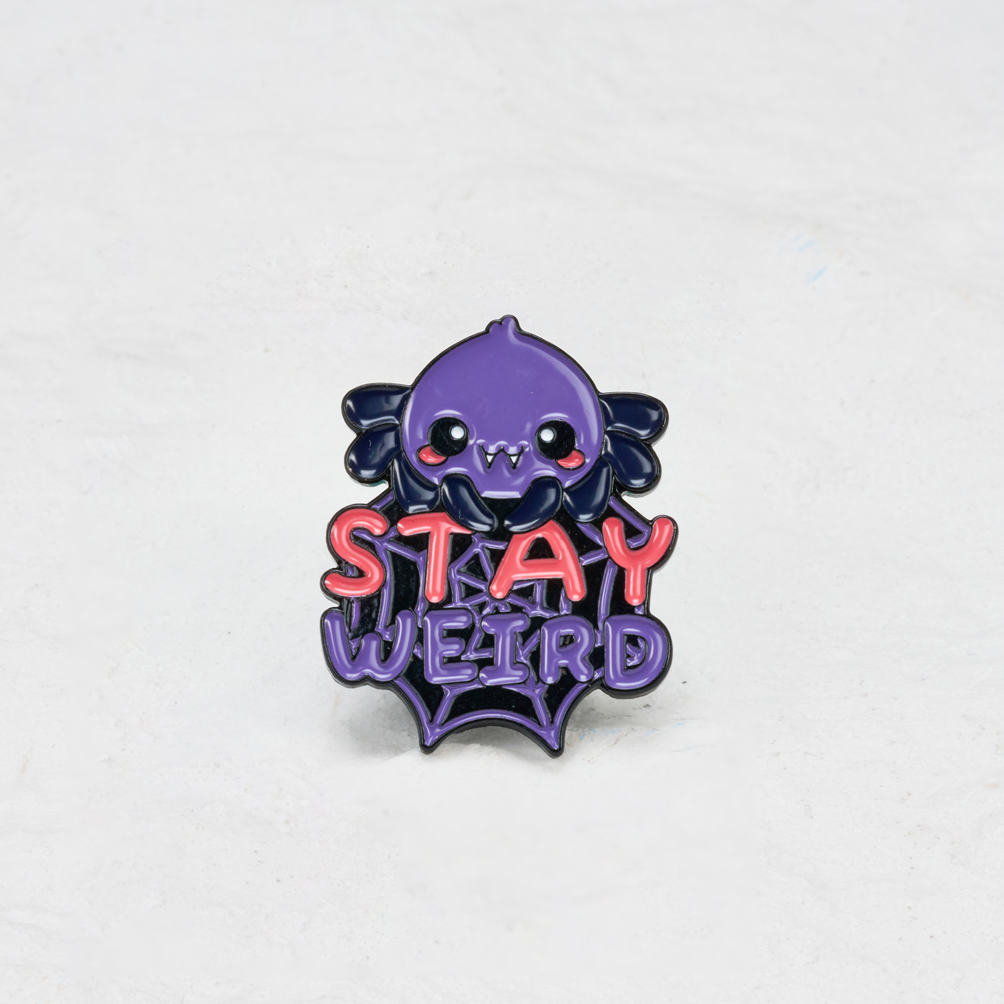 Purplehecate Stay Weird Pin