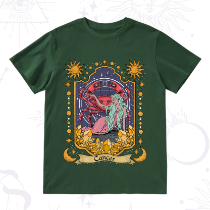 Purplehecate Cancer Zodiac T-Shirt