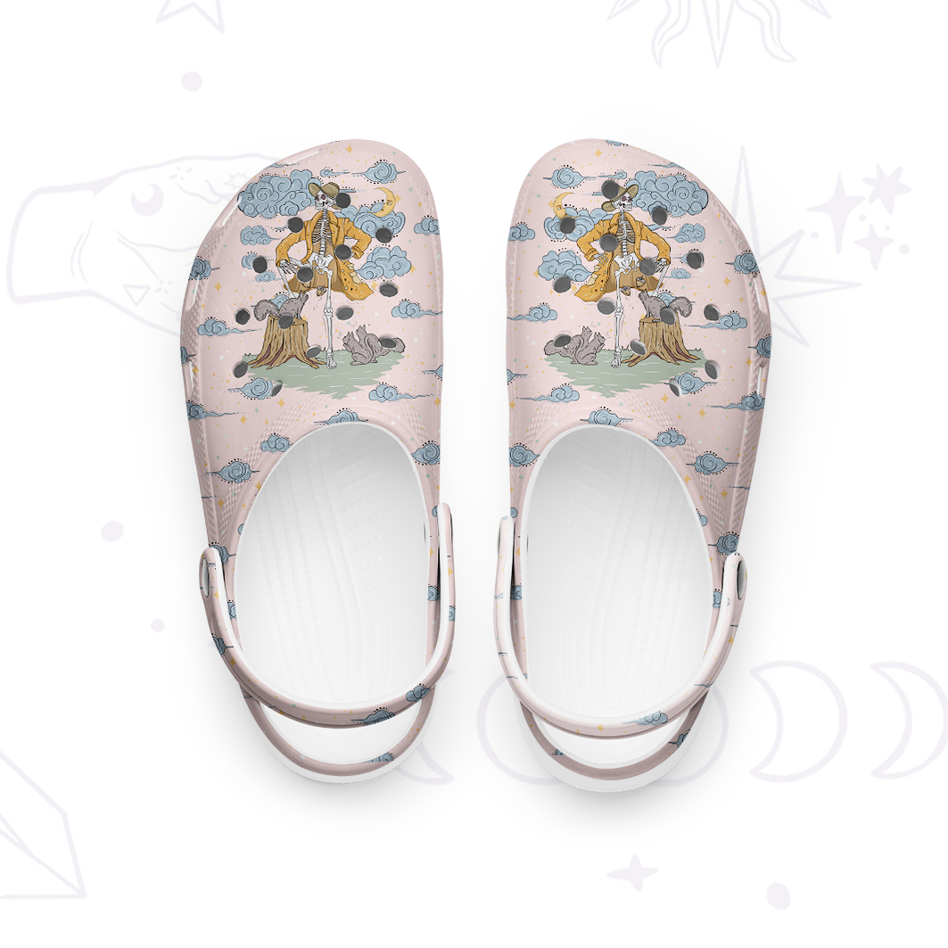 Purplehecate The Two Of Deez Tarot Rubber Clogs