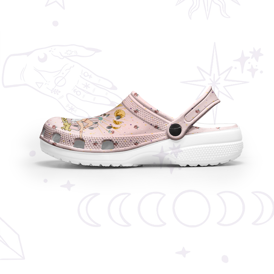 Purplehecate The Dog Mom Tarot Rubber Clogs