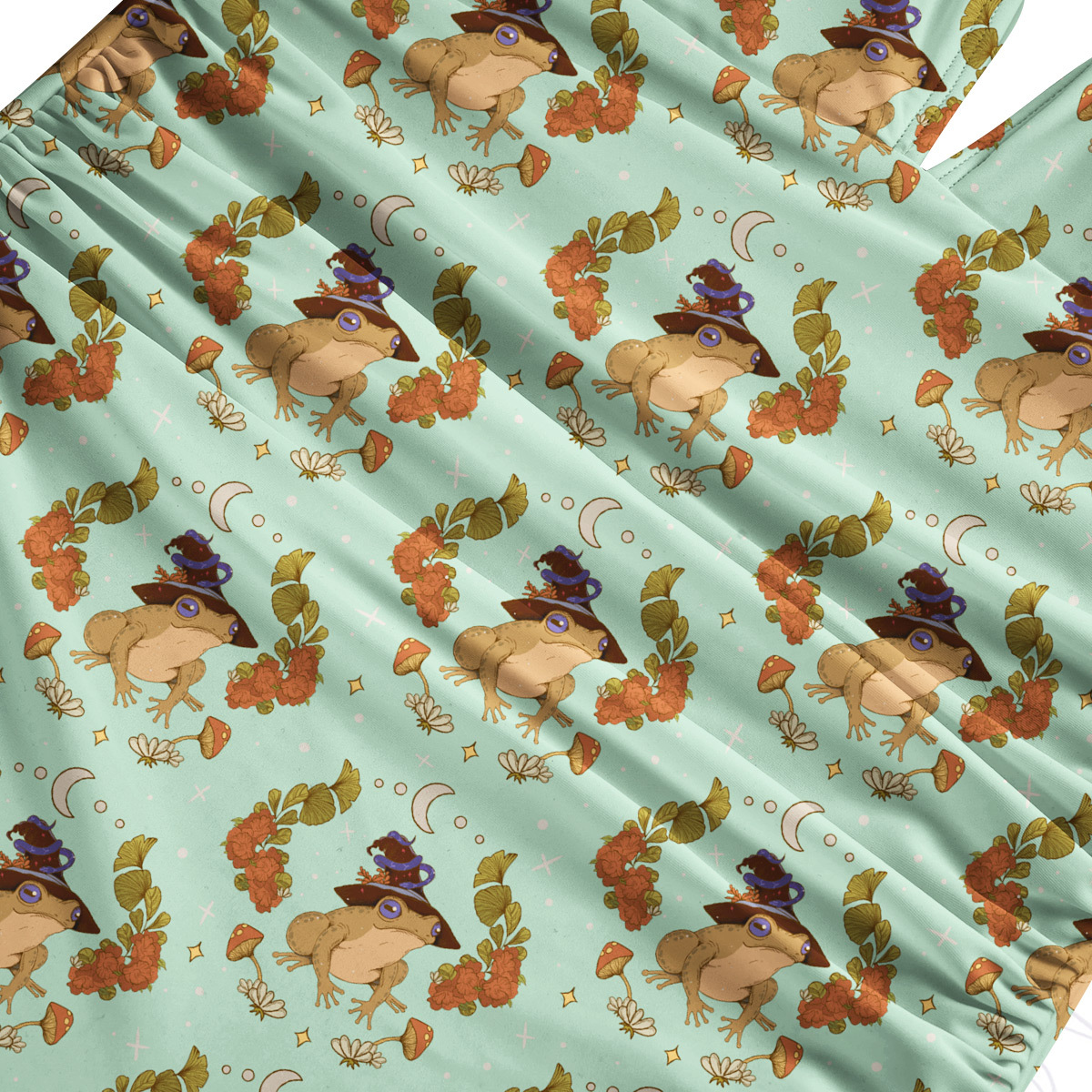 Purplehecate The Frog One-Piece Swimsuit