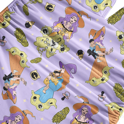 Purplehecate Mom Group Shenanigans One-Piece Swimsuit