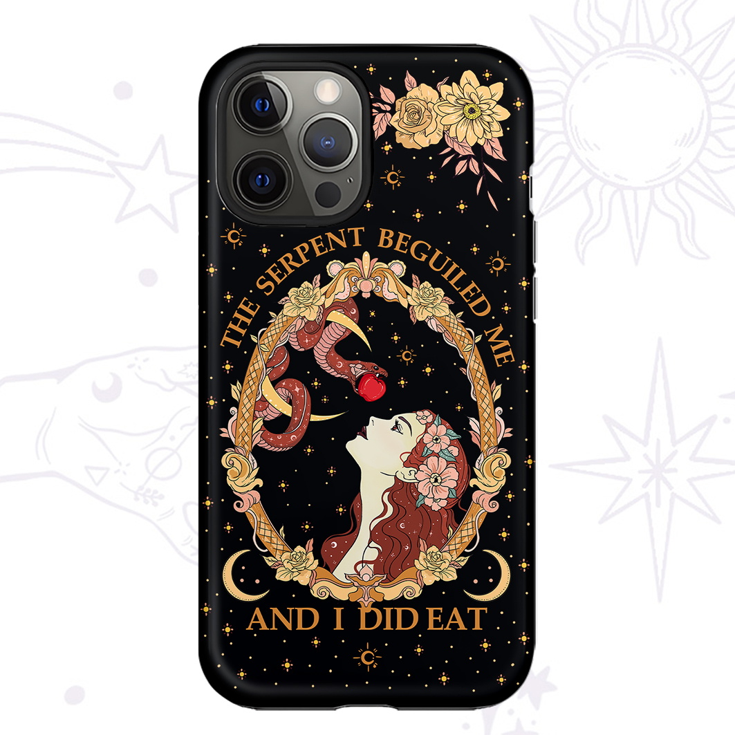 Purplehecate The Serpent Beguiled Me, And I Did Eat Phone Case