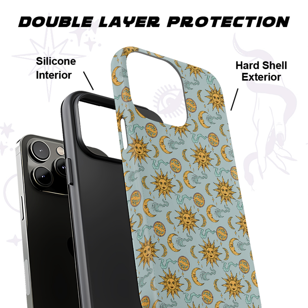 Purplehecate Magic of Sun and Moon Phone Case