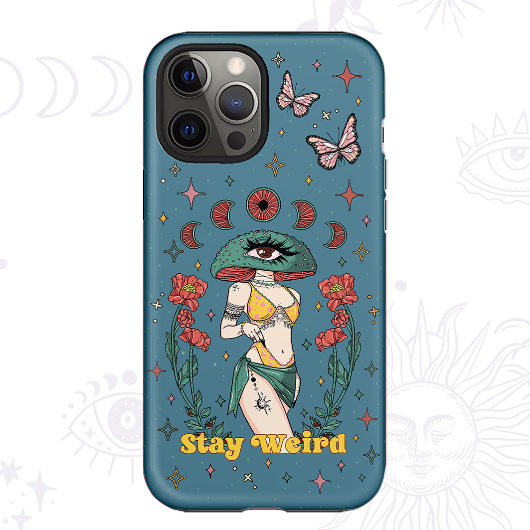 Purplehecate Stay Weird Phone Case