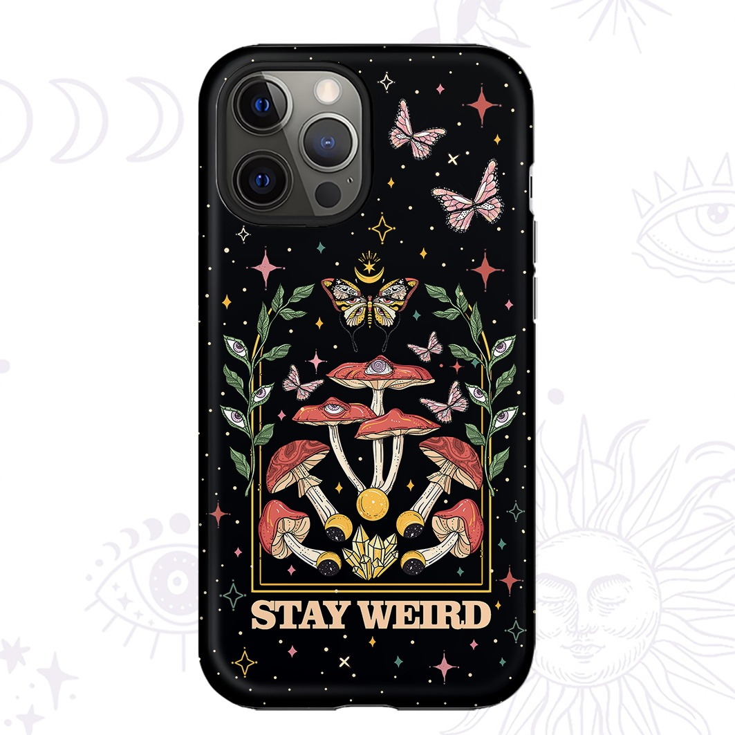 Purplehecate Stay Weird Phone Case