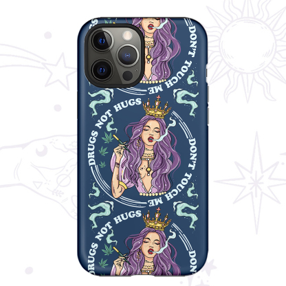Purplehecate Drugs Not Hugs Phone Case