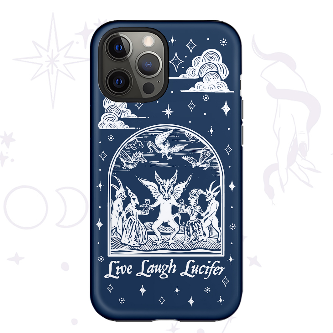 Purplehecate Live Laugh Lucifer Phone Case