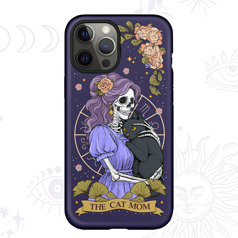Purplehecate The Mystic Witch Cat Mom Phone Case