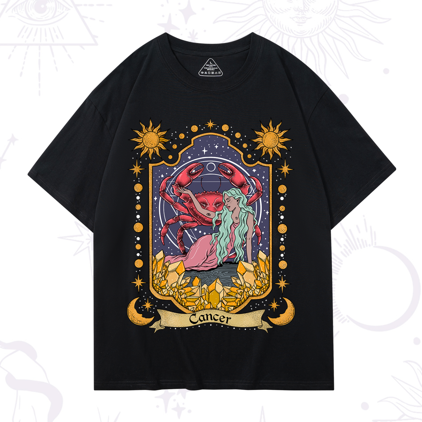 Magic Purplehecate Cancer Zodiac T-Shirt