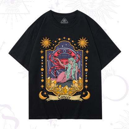 Purplehecate Cancer Zodiac T-Shirt
