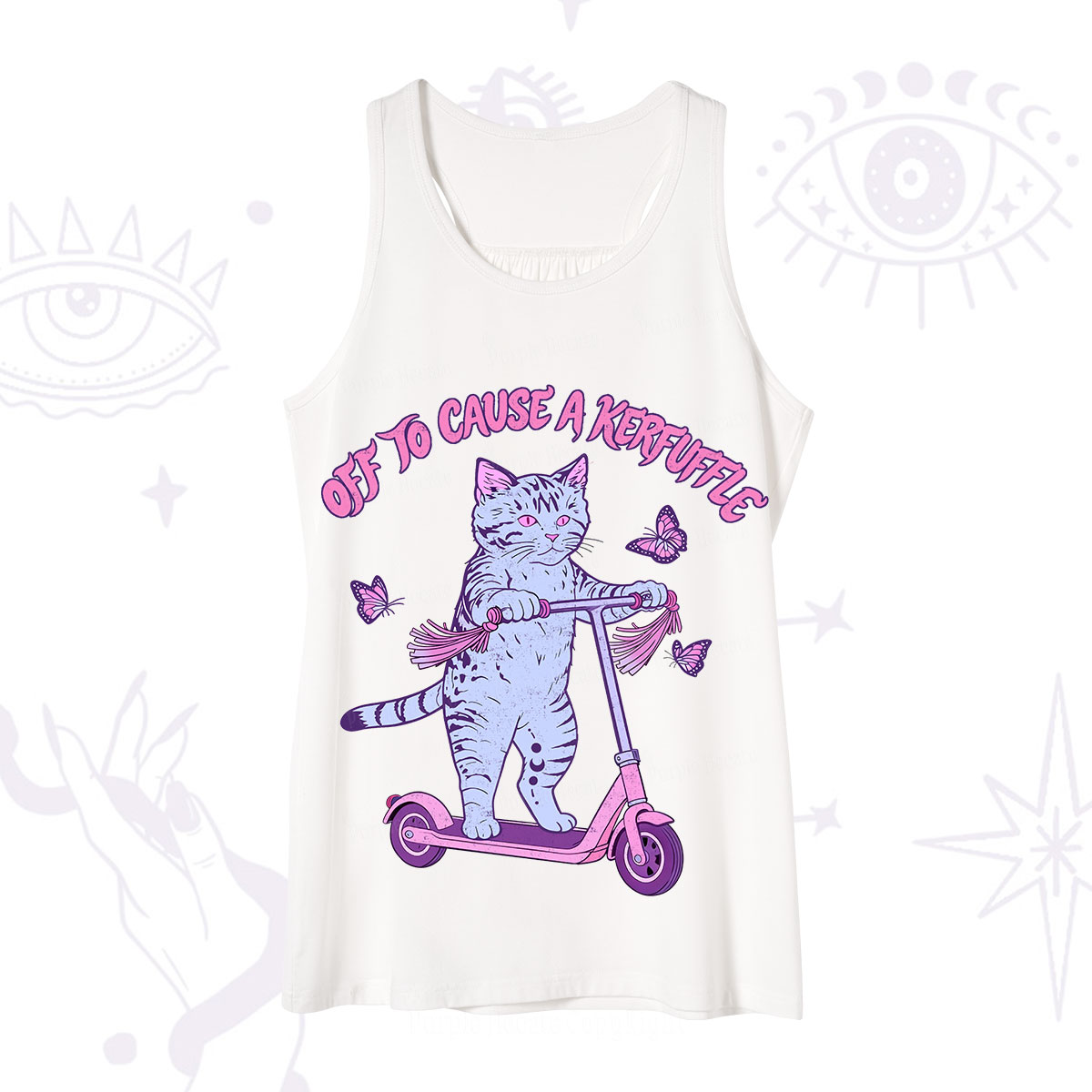 Purplehecate Off To Cause A Kerfuffle Cat Tank