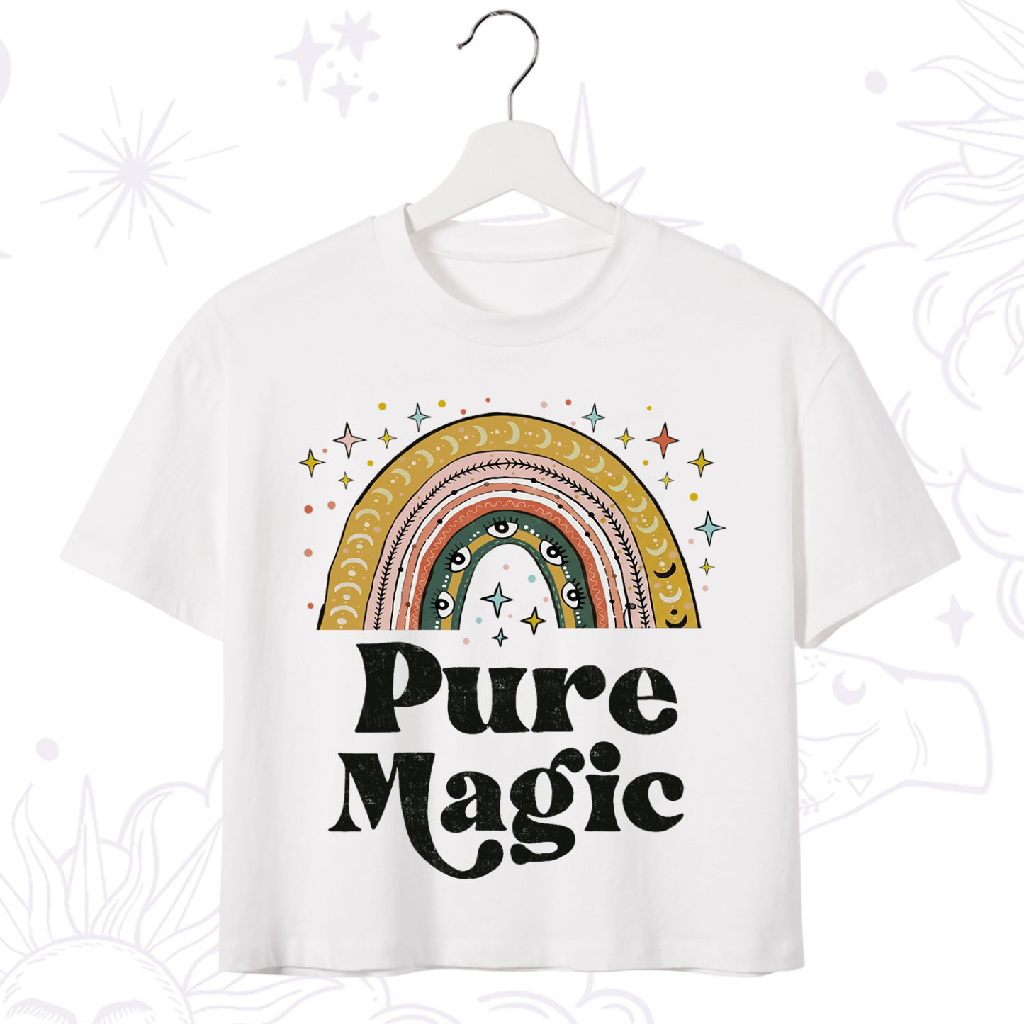 Purplehecate Pure Magic Crop T-Shirt