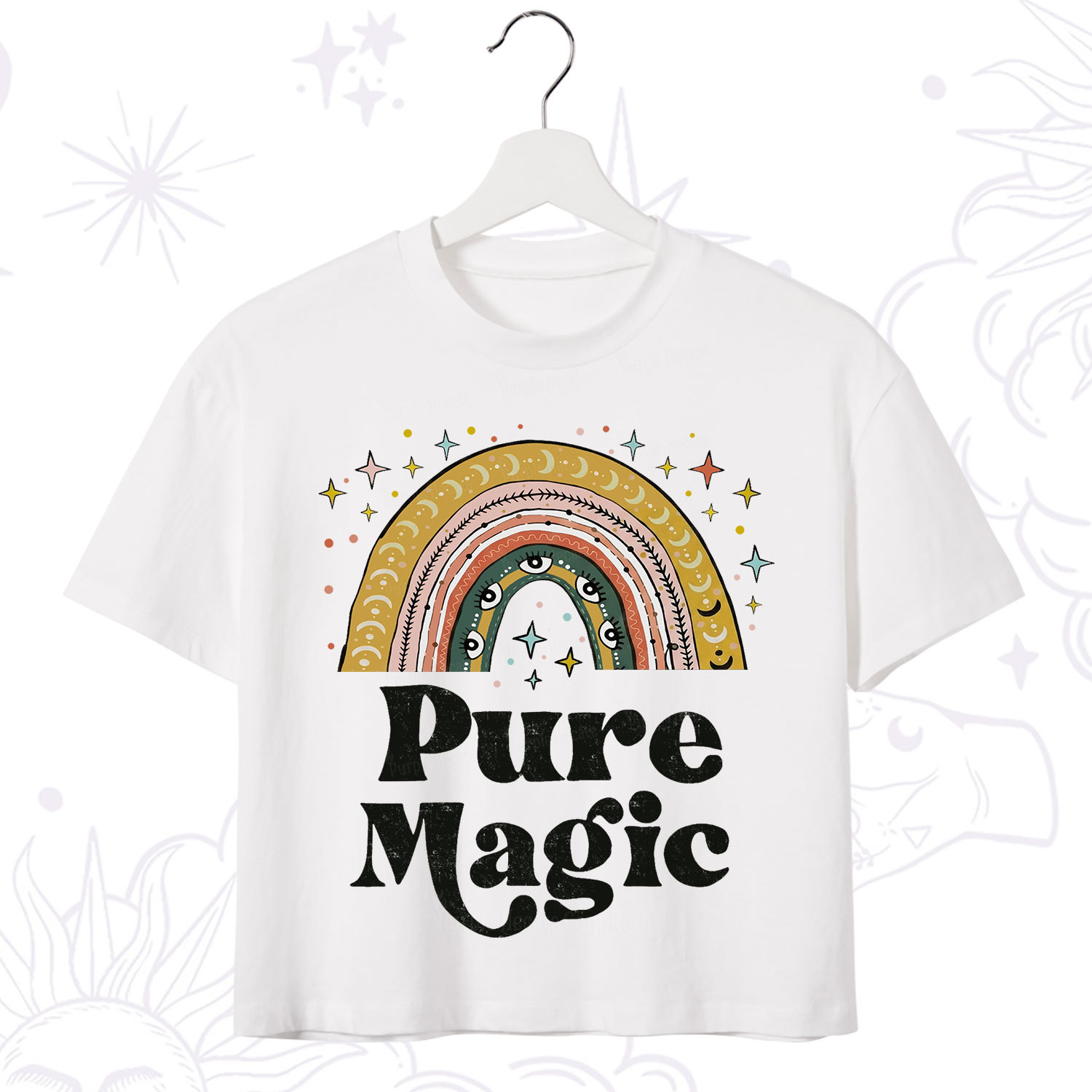 Purplehecate Pure Magic Crop T-Shirt