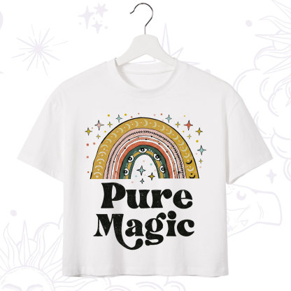 Purplehecate Pure Magic Crop T-Shirt