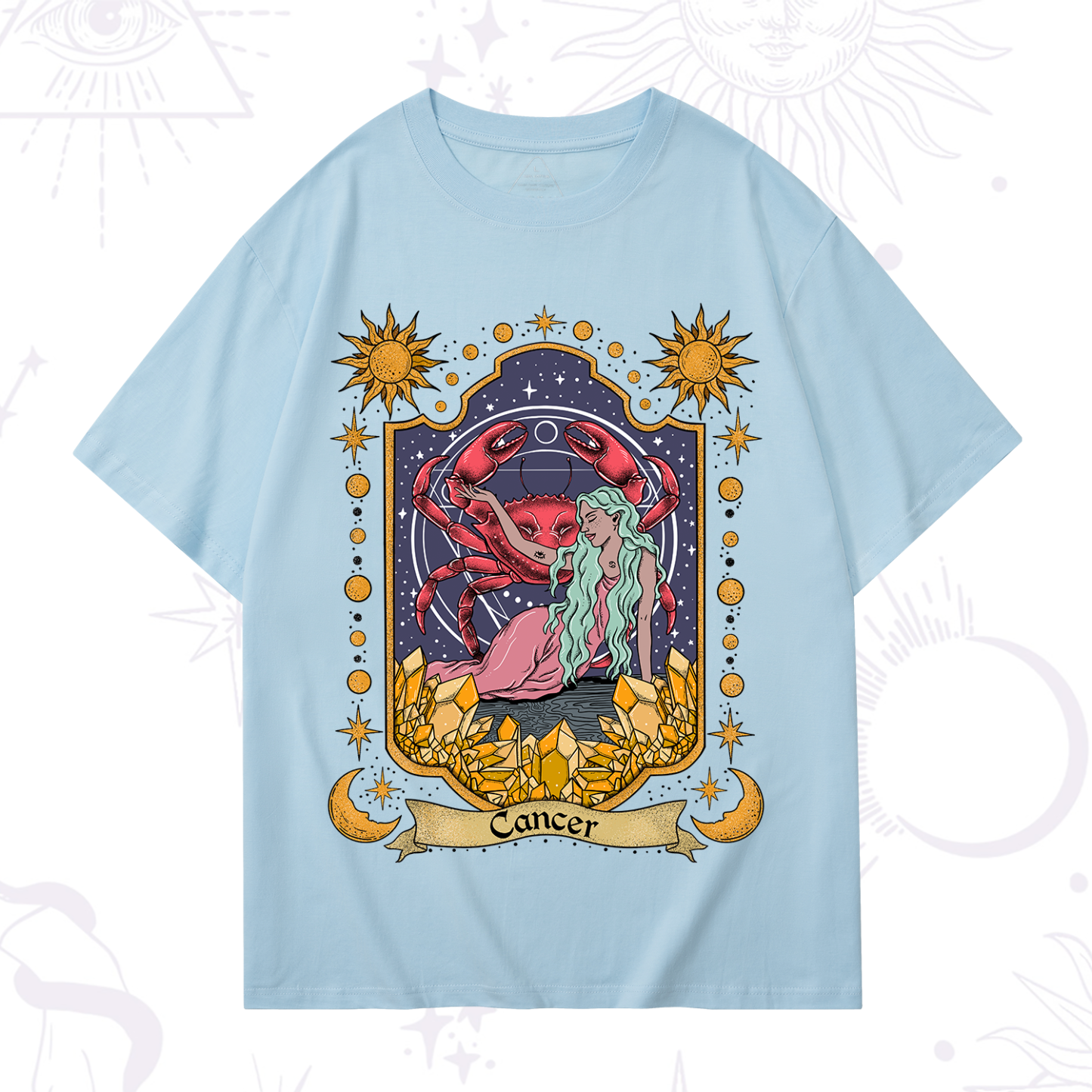 Purplehecate Cancer Zodiac T-Shirt