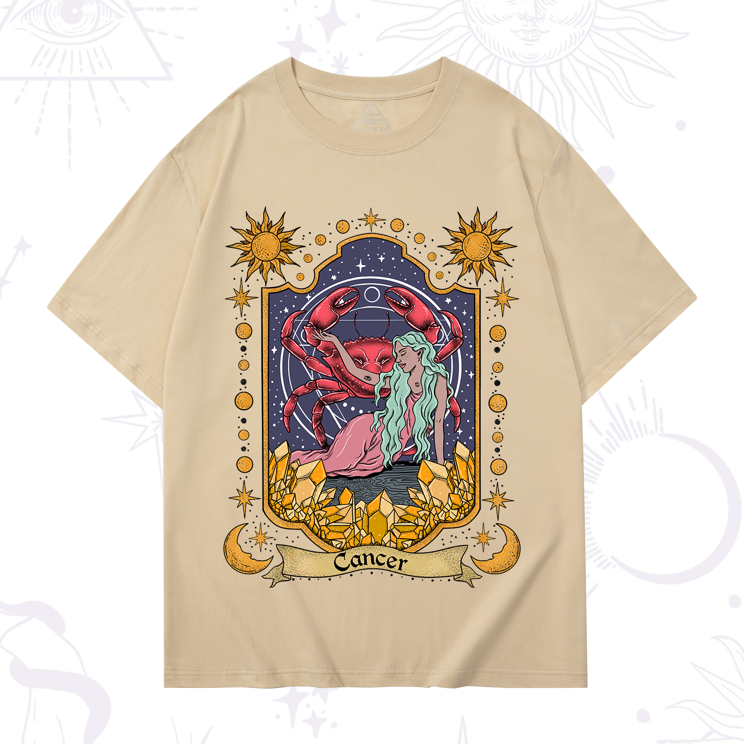 Purplehecate Cancer Zodiac T-Shirt
