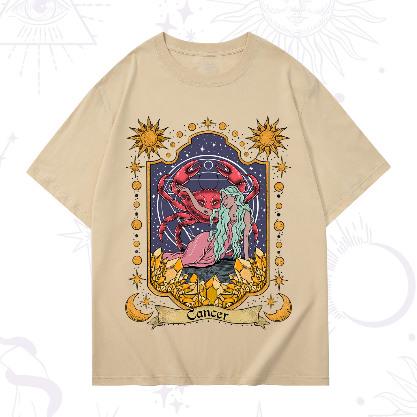 Purplehecate Cancer Zodiac T-Shirt