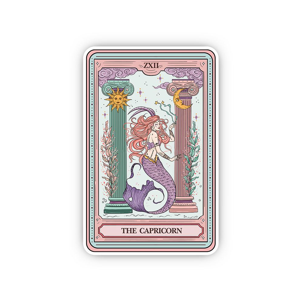 Purplehecate The Capricorn Goddess Tarot Sticker