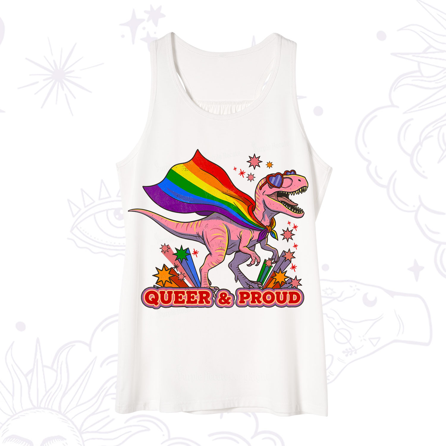 Purplehecate Queer and Proud Tank