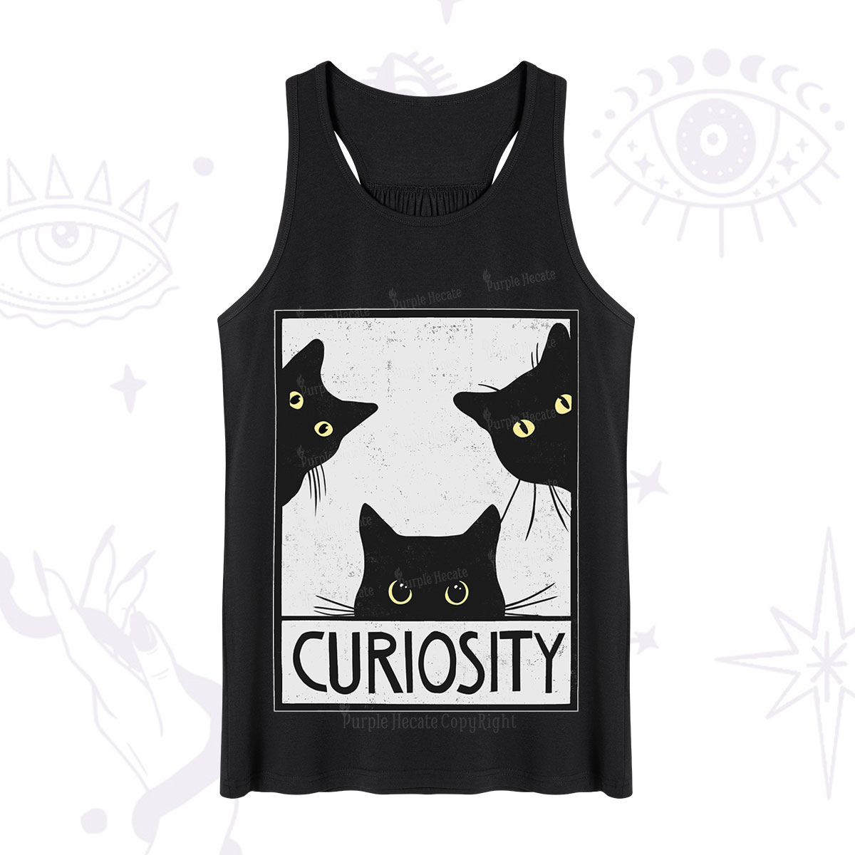 Purplehecate Curiosity Cat Tank