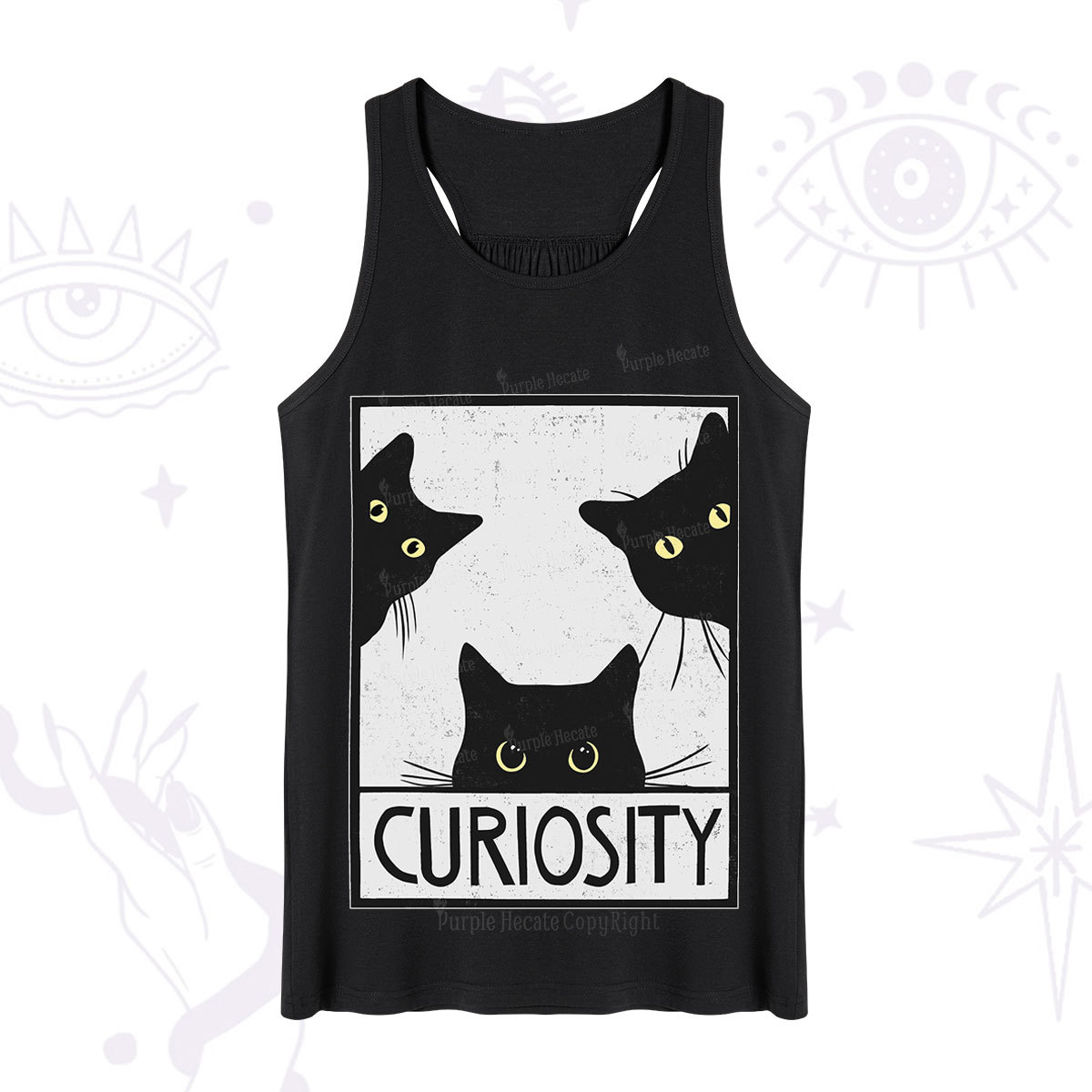 Purplehecate Curiosity Cat Tank