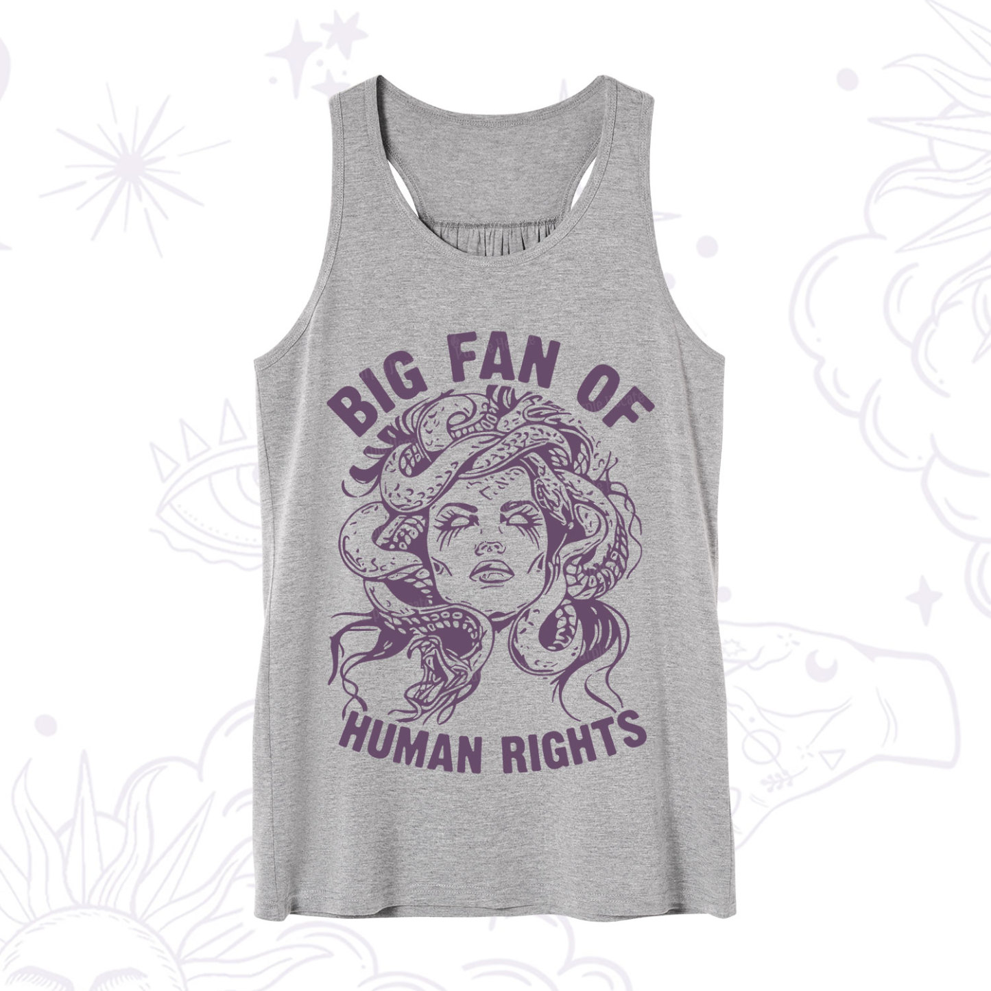 Purplehecate Big Fan of Human Rights Tank