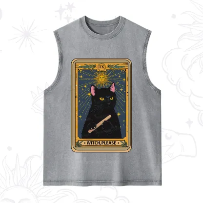 Purplehecate The Witch Please Tarot Washed Tank