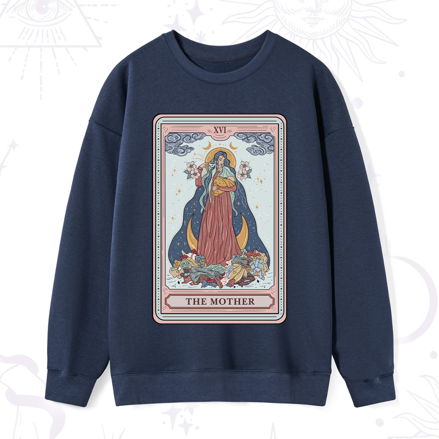 Purplehecate The Mother Tarot Sweatshirt