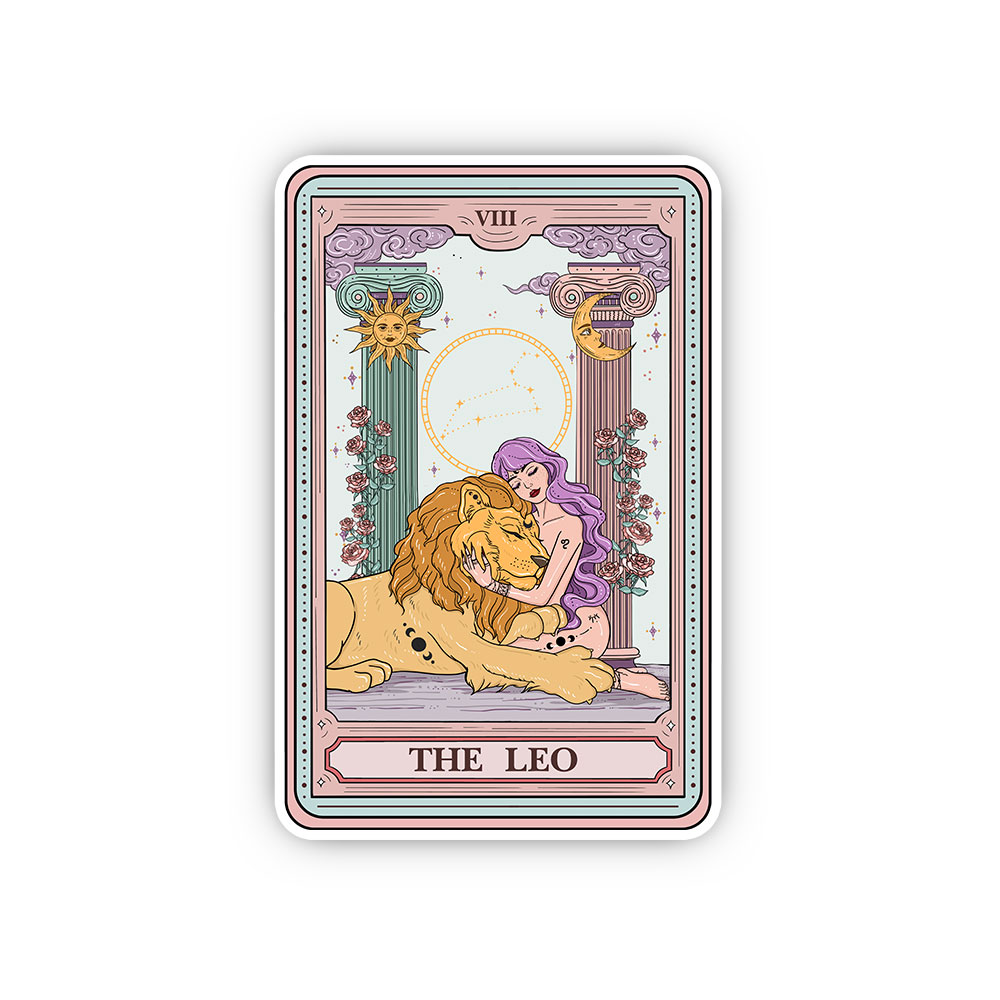 Purplehecate The Leo Goddess Tarot Sticker