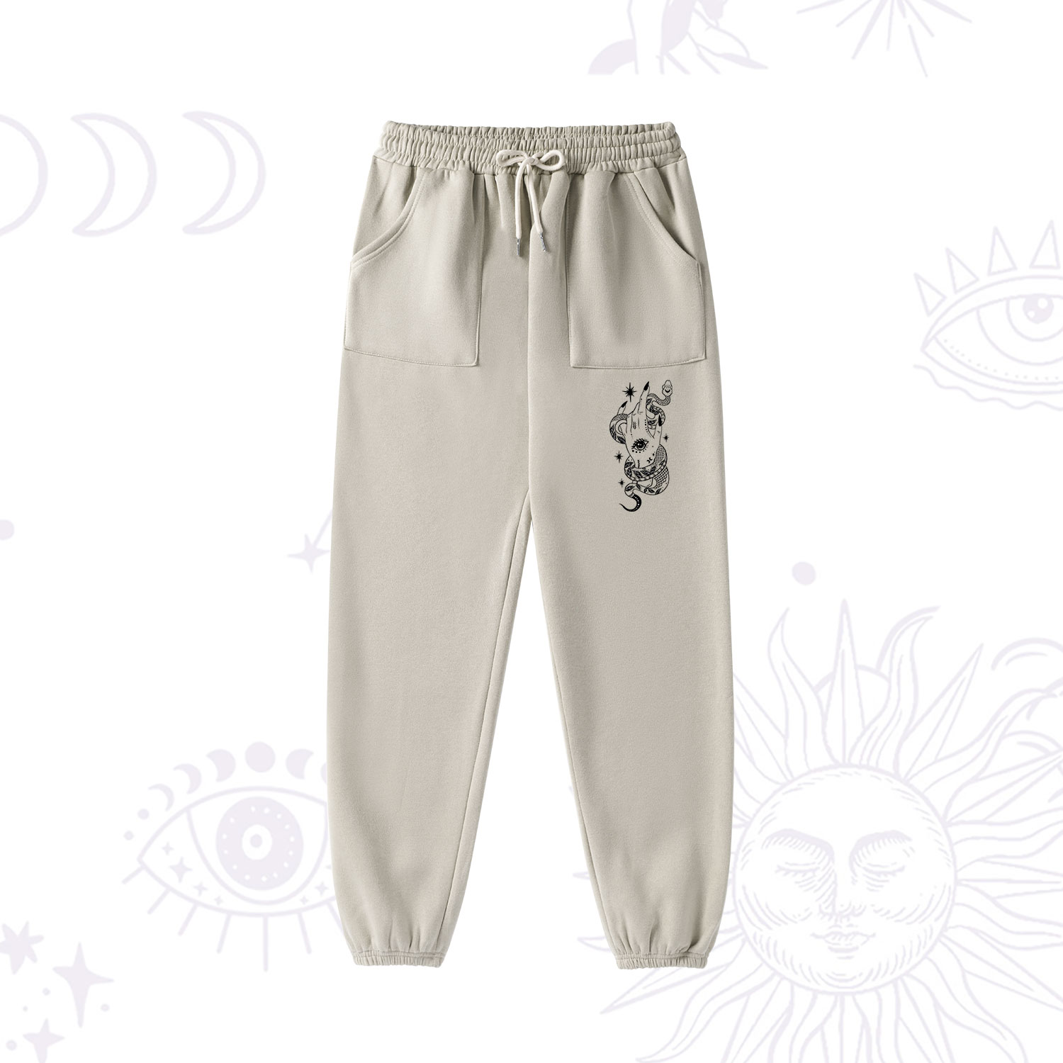 Purplehecate Reach For The Moon Fleece Hoodie Suit