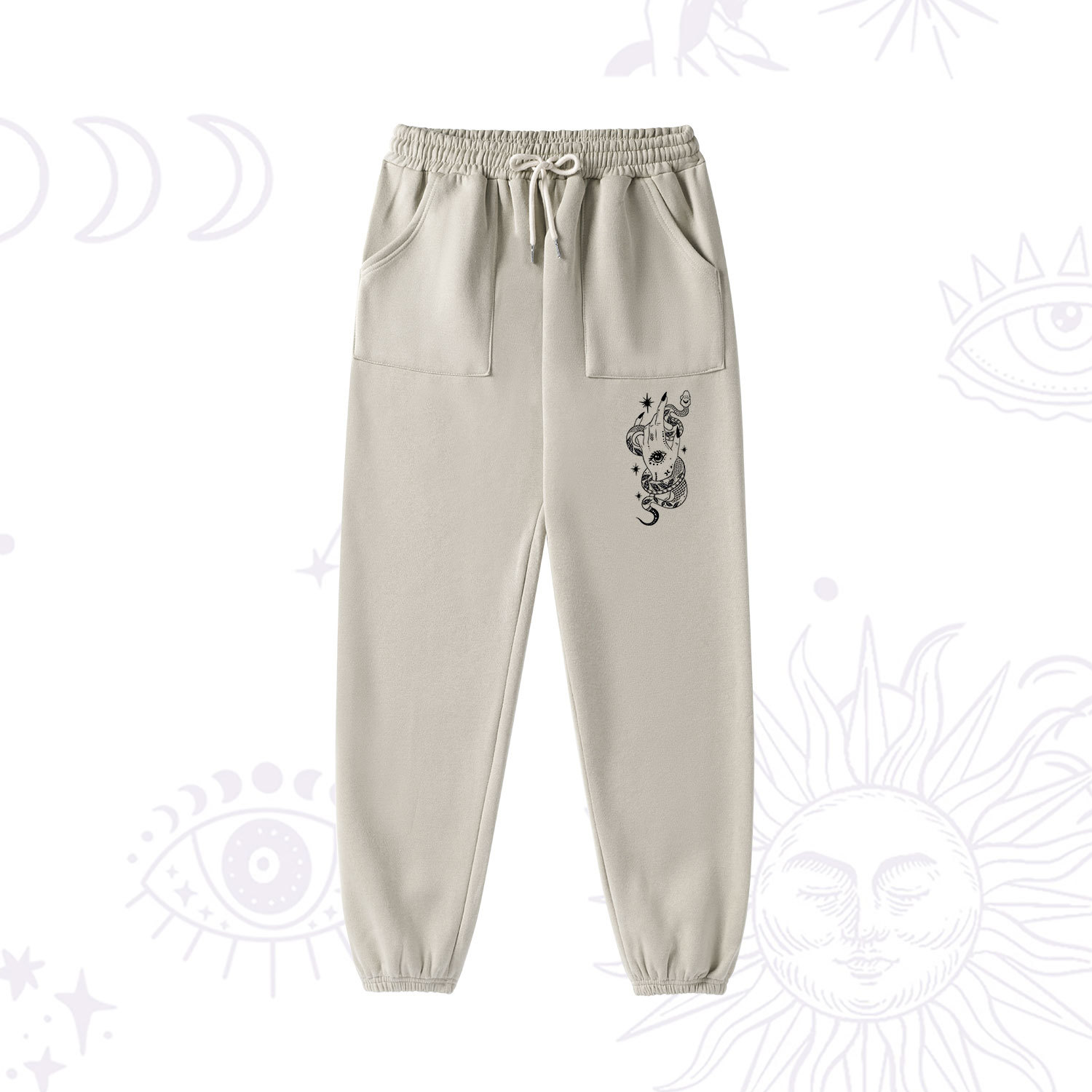 Purplehecate Reach For The Moon Fleece Hoodie Suit