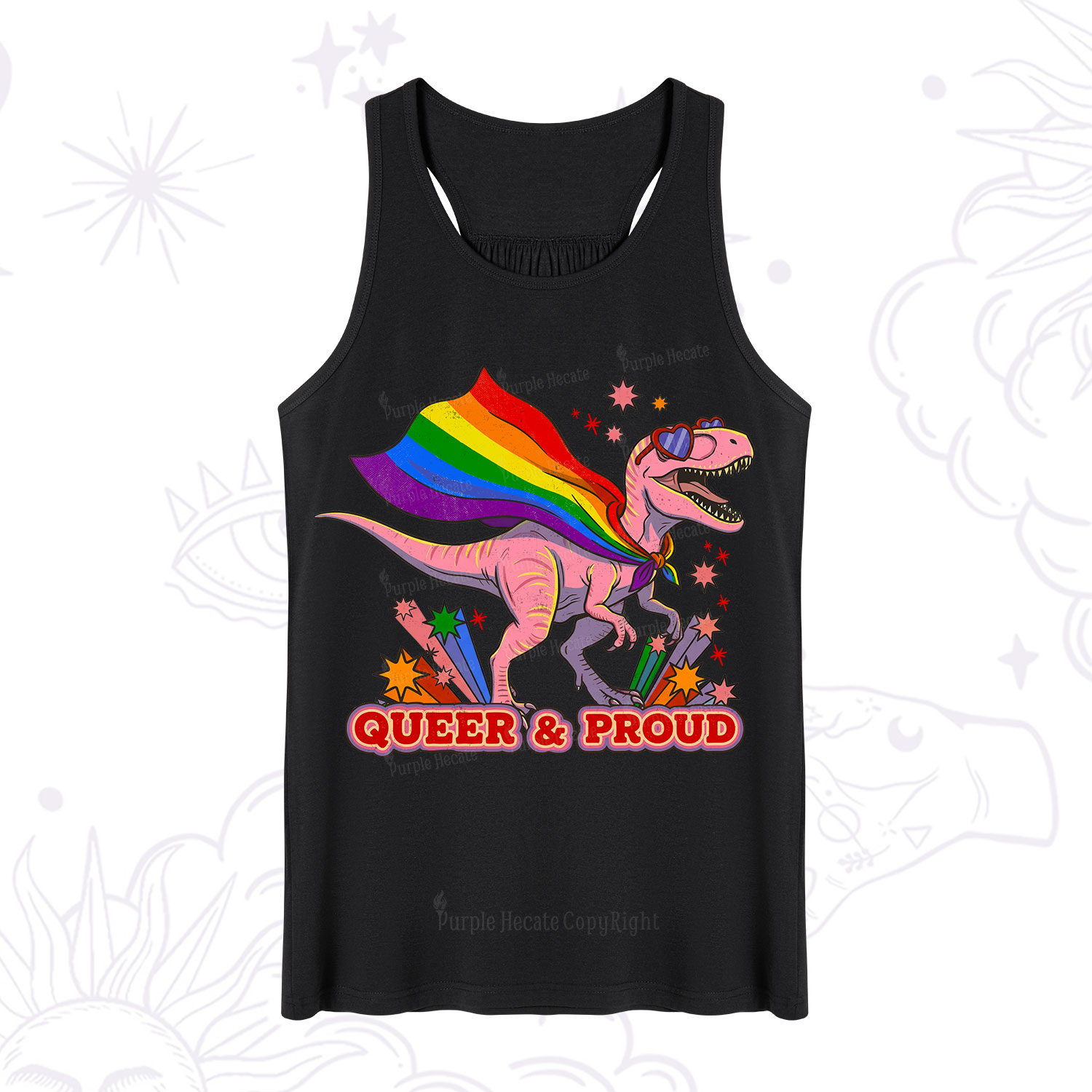 Purplehecate Queer and Proud Tank